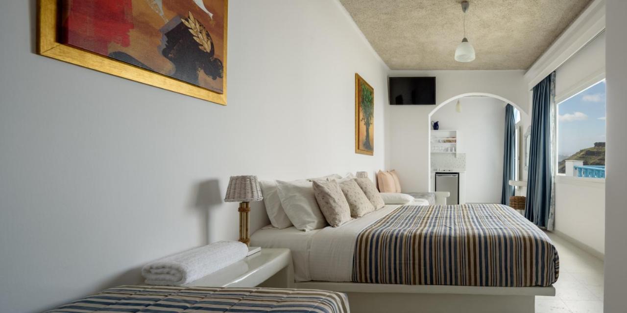 Vallas Apartments & Villas Firosztefáni Kültér fotó