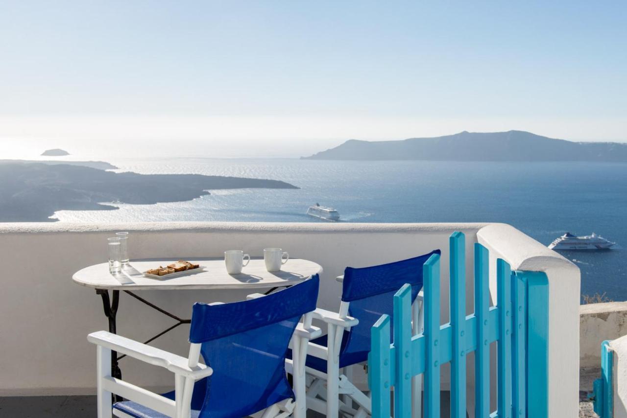 Vallas Apartments & Villas Firosztefáni Kültér fotó