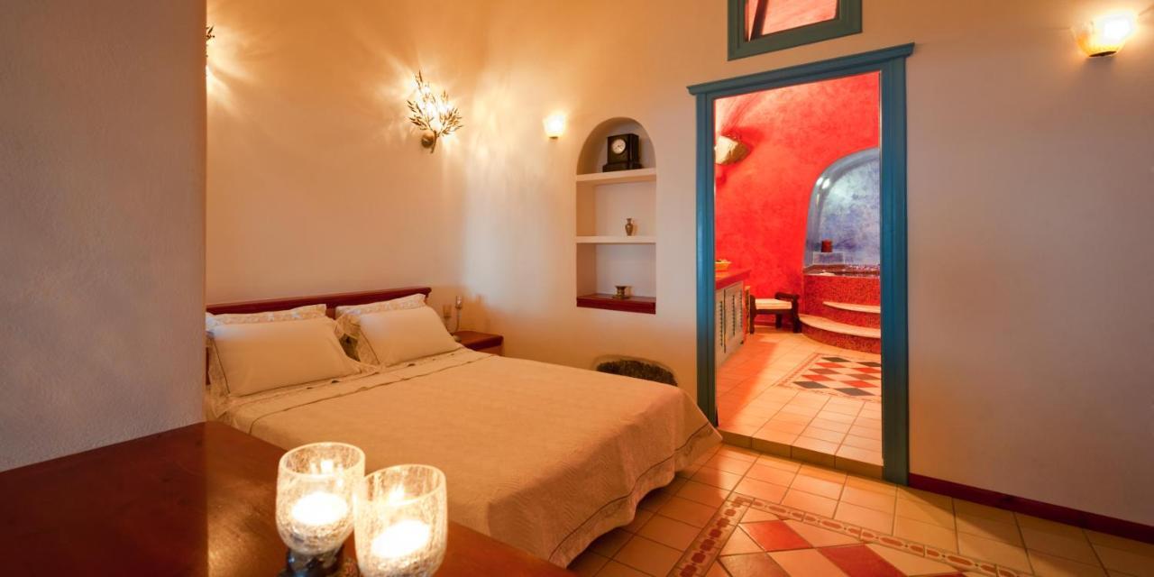 Vallas Apartments & Villas Firosztefáni Kültér fotó